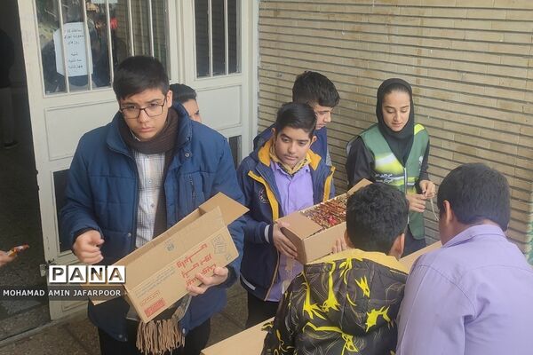 اجتماع فرزندان سردار دلها شهید حاج قاسم سلیمانی در دبیرستان حاج قاسم سلیمانی شهرستان پردیس