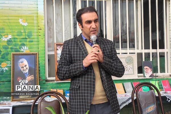 اجتماع فرزندان سردار دلها شهید حاج قاسم سلیمانی در دبیرستان حاج قاسم سلیمانی شهرستان پردیس