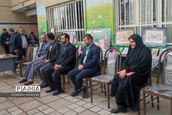 اجتماع فرزندان سردار دلها شهید حاج قاسم سلیمانی در دبیرستان حاج قاسم سلیمانی شهرستان پردیس