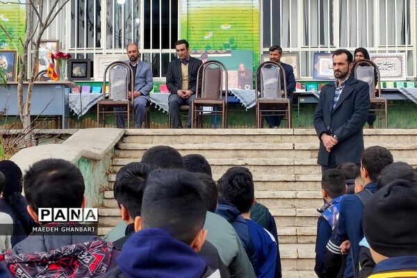 اجتماع فرزندان سردار دلها شهید حاج قاسم سلیمانی در دبیرستان حاج قاسم سلیمانی شهرستان پردیس