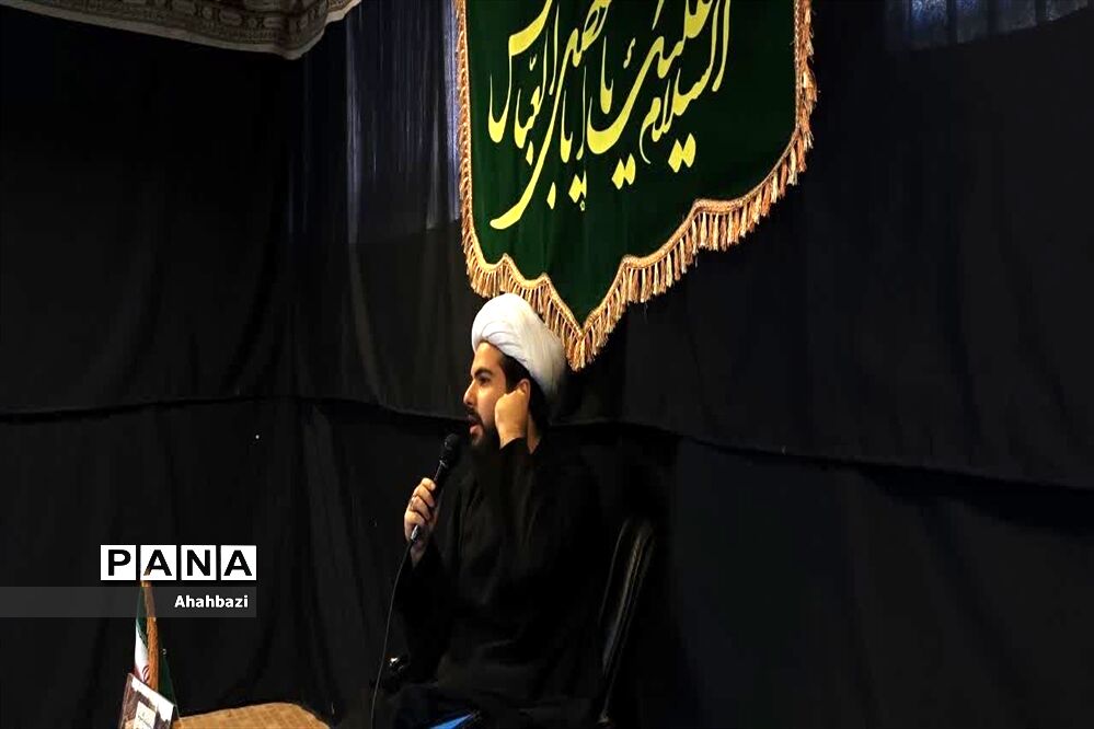 مراسم  روضه وفات ام البنین در ناحیه بسیج امام رضا (ع)