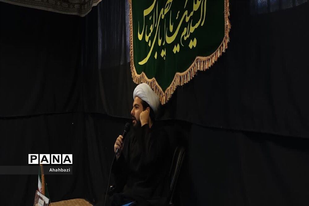 مراسم  روضه وفات ام البنین در ناحیه بسیج امام رضا (ع)