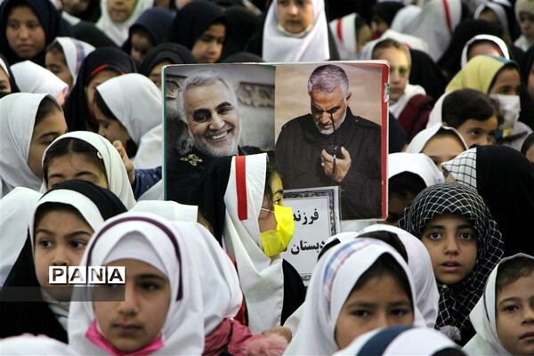 گردهمایی بزرگ فرزندان حاج قاسم در شهرستان سمنان