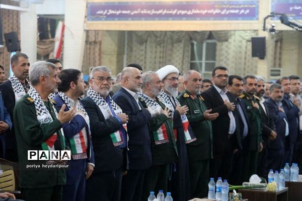 مراسم یادواره ۵٨۶ شهید شهرستان بوشهر