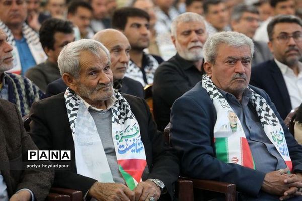 مراسم یادواره ۵٨۶ شهید شهرستان بوشهر