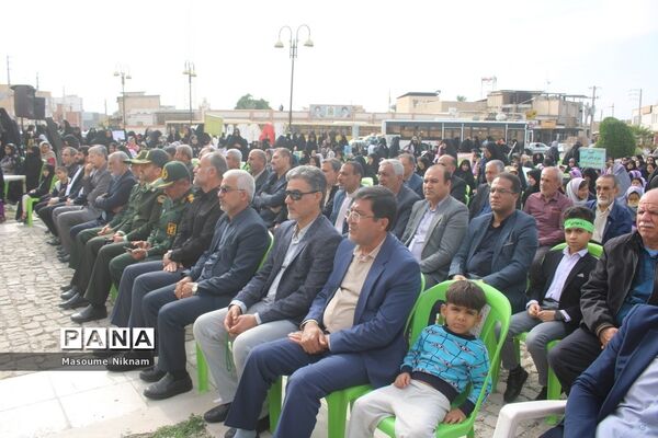 اجتماع فرزندان حاج قاسم در برازجان