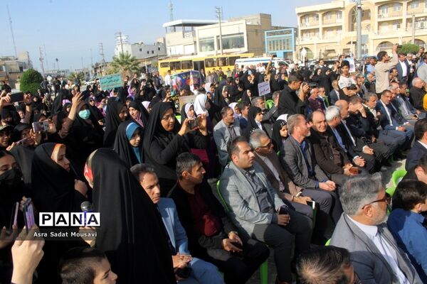 اجتماع فرزندان حاج قاسم در برازجان