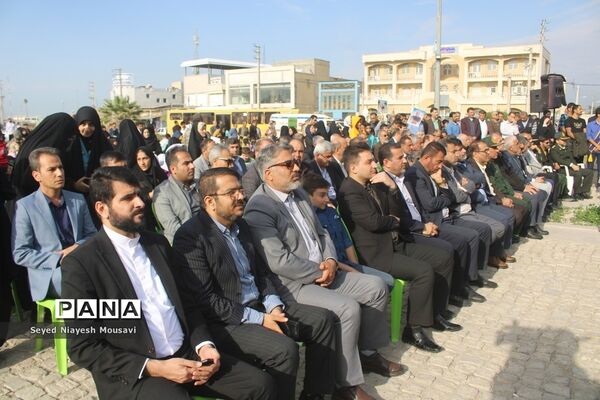 اجتماع فرزندان حاج قاسم در برازجان