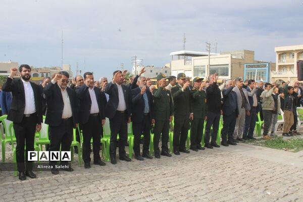اجتماع فرزندان حاج قاسم در برازجان