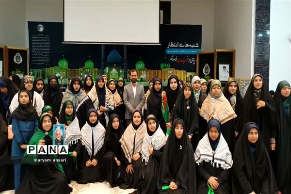 تجمع بزرگ دختران  حاج قاسم در شهر یاسوج