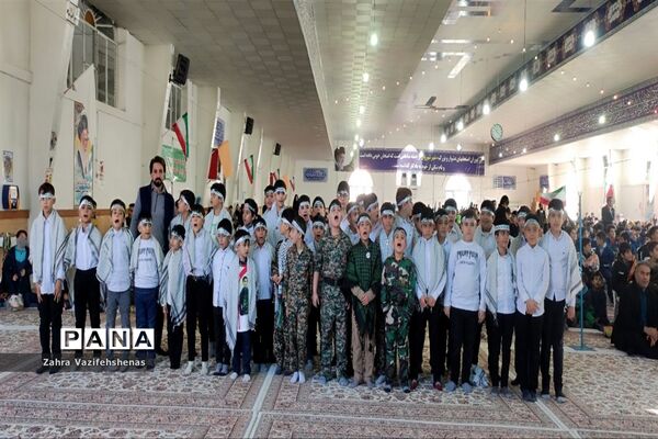 همایش بزرگ فرزندان حاج قاسم در شهرستان شیروان