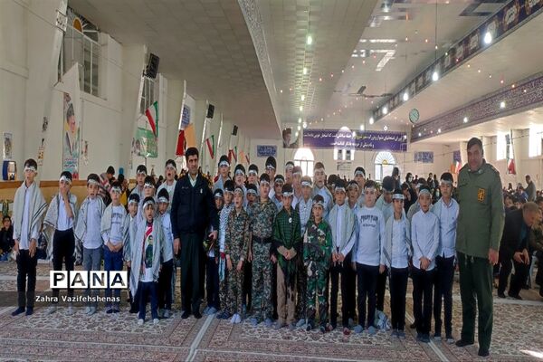 همایش بزرگ فرزندان حاج قاسم در شهرستان شیروان