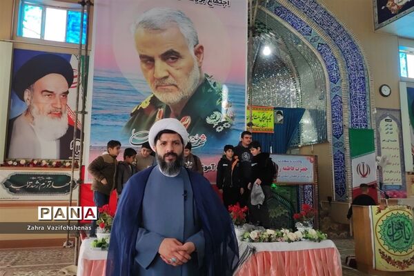 همایش بزرگ فرزندان حاج قاسم در شهرستان شیروان