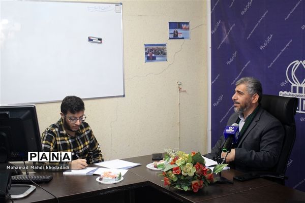 نشست خبری مدیر هسته گزینش اداره کل آموزش و پرورش خوزستان