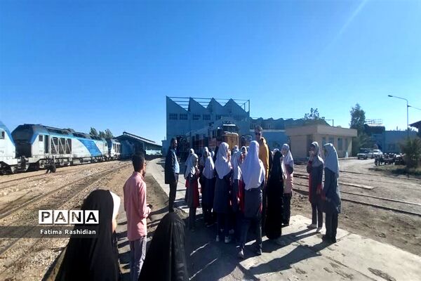 تعمیرگاه لوکوموتیو بافق، ایستگاهی برای بازدید قطار اردوهای علمی