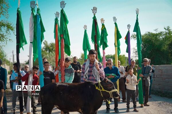 آیین قبله دعا(طلب بارش باران) در روستای درگیر سالم
