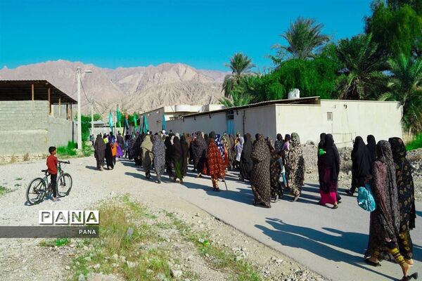 آیین قبله دعا(طلب بارش باران) در روستای درگیر سالم