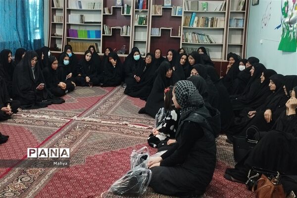 مراسم یادبود خیر مدرسه‌ساز شهر جوادآباد