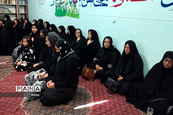 مراسم یادبود خیر مدرسه‌ساز شهر جوادآباد