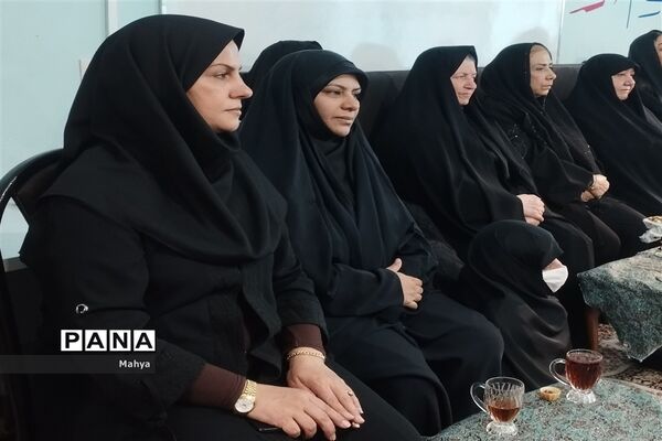 مراسم یادبود خیر مدرسه‌ساز شهر جوادآباد