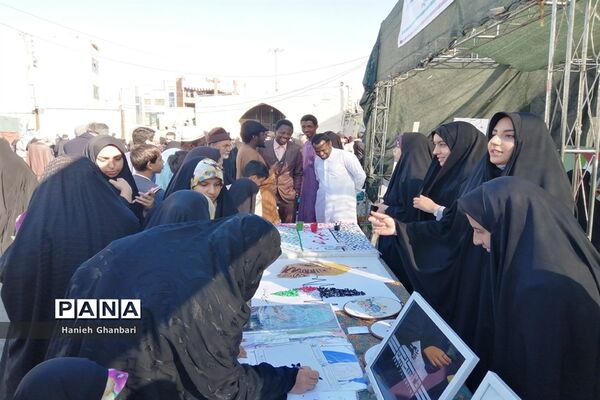نمایشگاه نقاشی «آخراشه» با موضوع فلسطین در قم-2