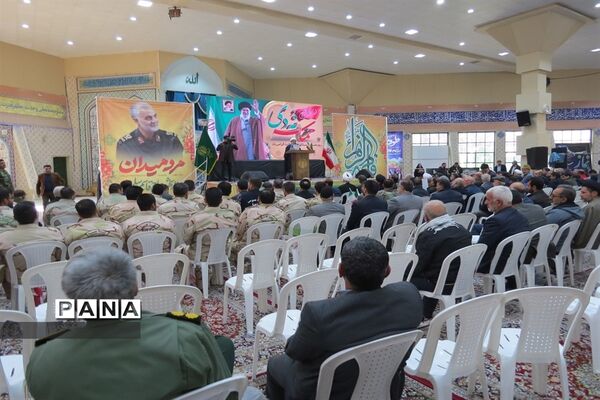 مراسم گرامیداشت یوم الله 9 دی در مرکز استان خراسان شمالی