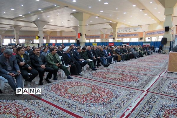 مراسم گرامیداشت یوم الله 9 دی در مرکز استان خراسان شمالی