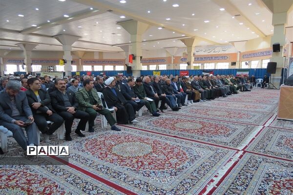 مراسم گرامیداشت یوم الله 9 دی در مرکز استان خراسان شمالی