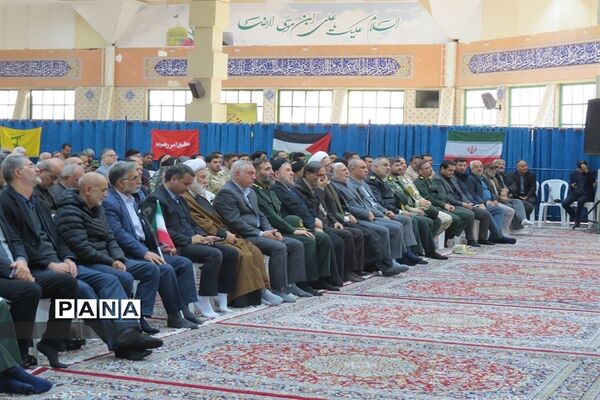 مراسم گرامیداشت یوم الله 9 دی در مرکز استان خراسان شمالی
