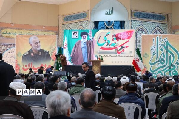 مراسم گرامیداشت یوم الله 9 دی در مرکز استان خراسان شمالی