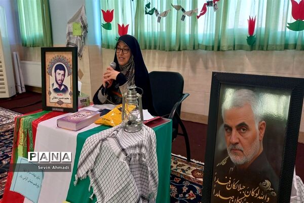 برگزاری یادواره شهدای قبچاق در آموزشگاه مالک‌اشتر صفادشت