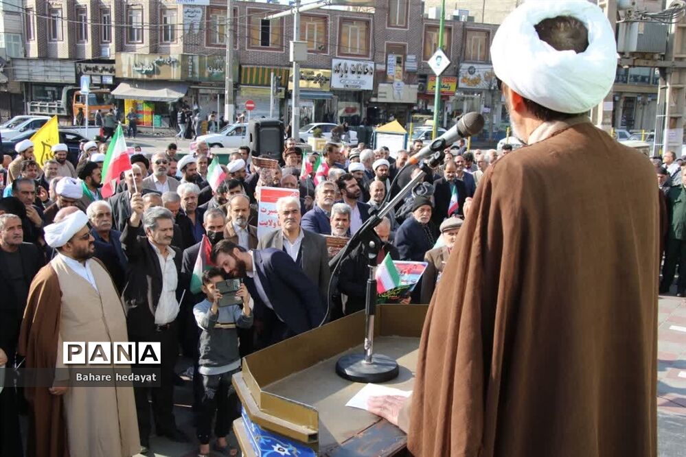 تجمع امت انقلابی مردم قرچک در روز میثاق امت با ولایت