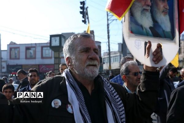 تجمع امت انقلابی مردم قرچک در روز میثاق امت با ولایت