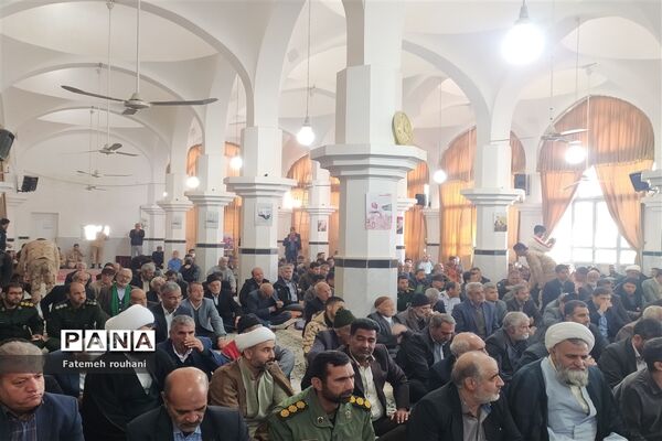 مراسم بزرگداشت حماسه ۹ دی در خلیل آباد