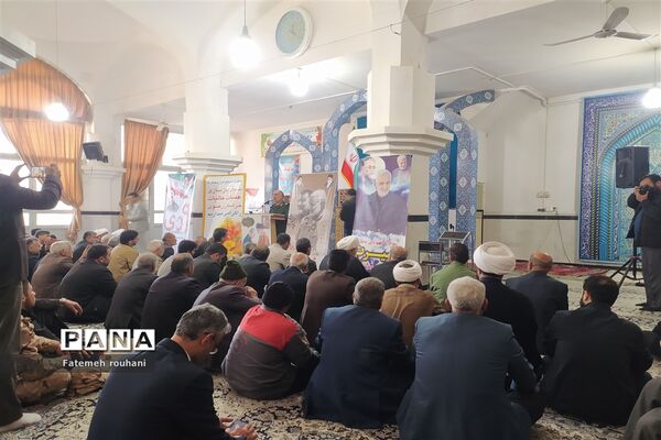 مراسم بزرگداشت حماسه ۹ دی در خلیل آباد