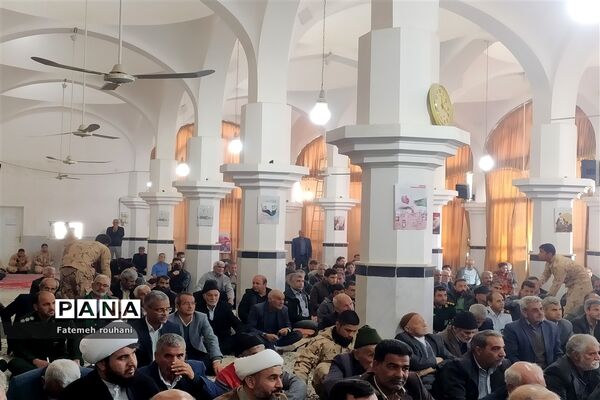 مراسم بزرگداشت حماسه ۹ دی در خلیل آباد