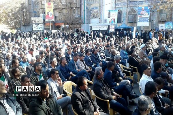 حماسه ٩ دی در شهرستان استهبان