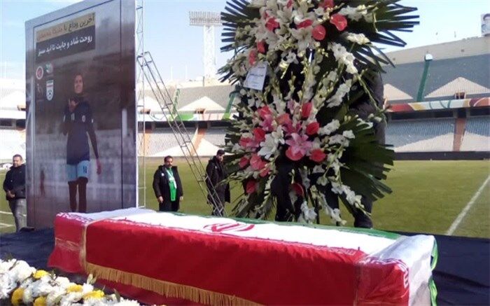 آرزوی ملیکا محمدی محقق شد؛‌ وداع با مستطیل سبز در ورزشگاه آزادی
