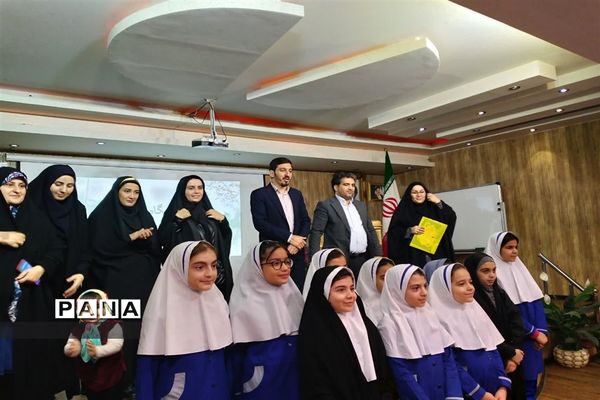 مراسم اختتامیه مسابقات فرهنگی و هنری ،قران،عترت و نماز(دختران) در شهرستان قدس