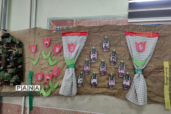 برگزاری طرح لاله‌های روشن در هنرستان دخترانه پردیس