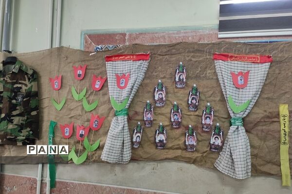 برگزاری طرح لاله‌های روشن در هنرستان دخترانه پردیس