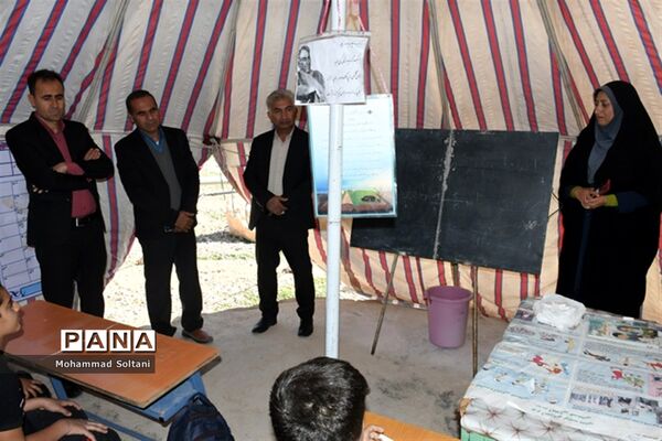 پویش اردوی جهادی مدیریت آموزش و پرورش عشایر فارس