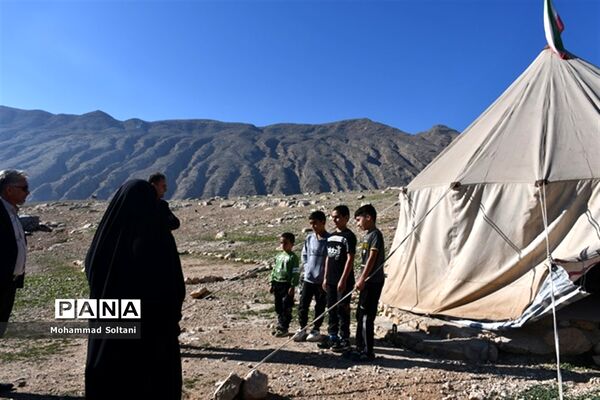 پویش اردوی جهادی مدیریت آموزش و پرورش عشایر فارس