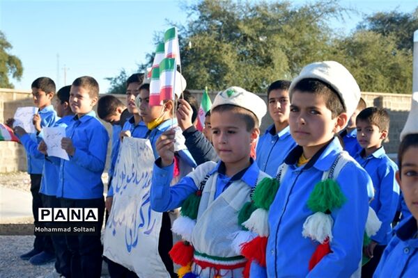 پویش اردوی جهادی مدیریت آموزش و پرورش عشایر فارس