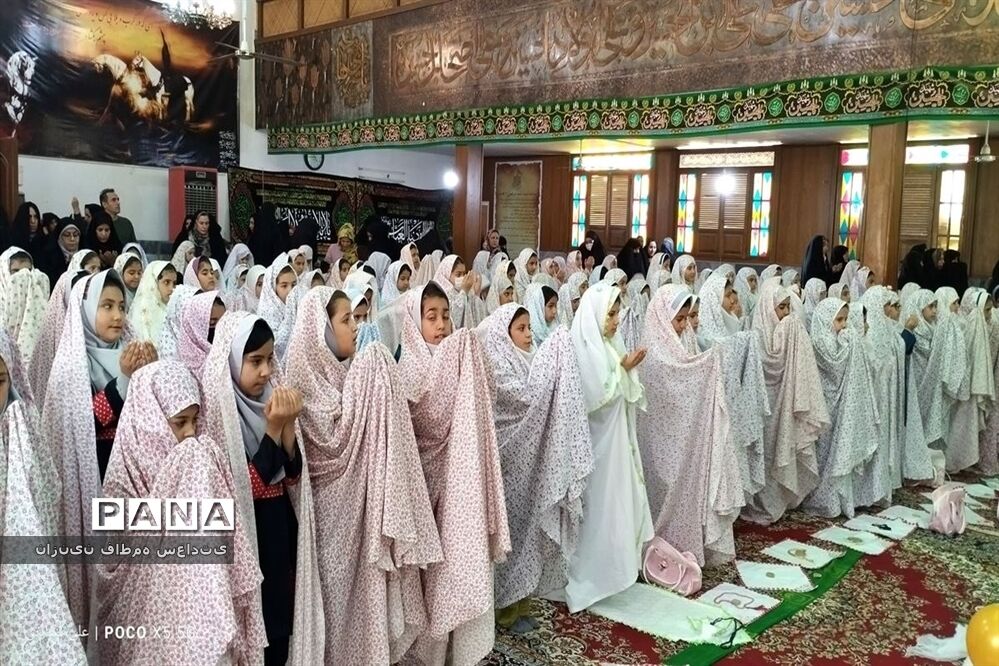 برگزاری جشن بزرگ‌ عبادت ویژه دانش‌آموزان دختر شهرستان کلات