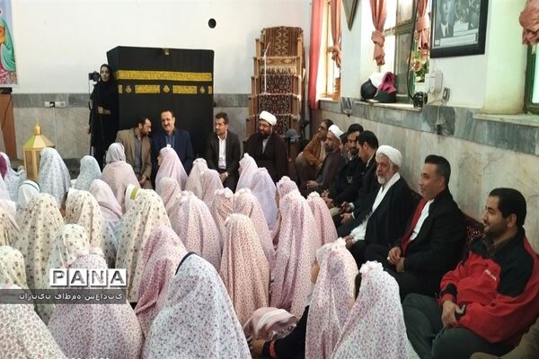 برگزاری جشن بزرگ‌ عبادت ویژه دانش‌آموزان دختر شهرستان کلات