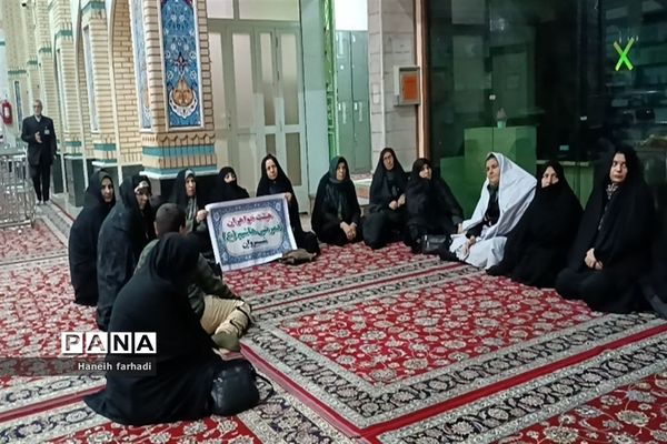 اردوی زیارتی خواهران هیات  قمربنی هاشم به مشهدمقدس