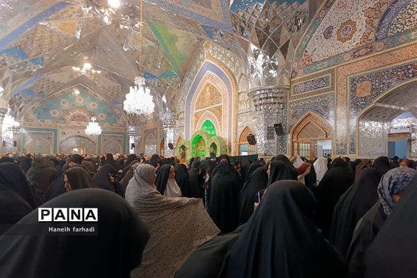 اردوی زیارتی خواهران هیات  قمربنی هاشم به مشهدمقدس