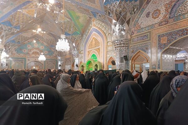 اردوی زیارتی خواهران هیات  قمربنی هاشم به مشهدمقدس