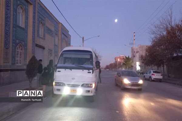 اردوی زیارتی خواهران هیات  قمربنی هاشم به مشهدمقدس